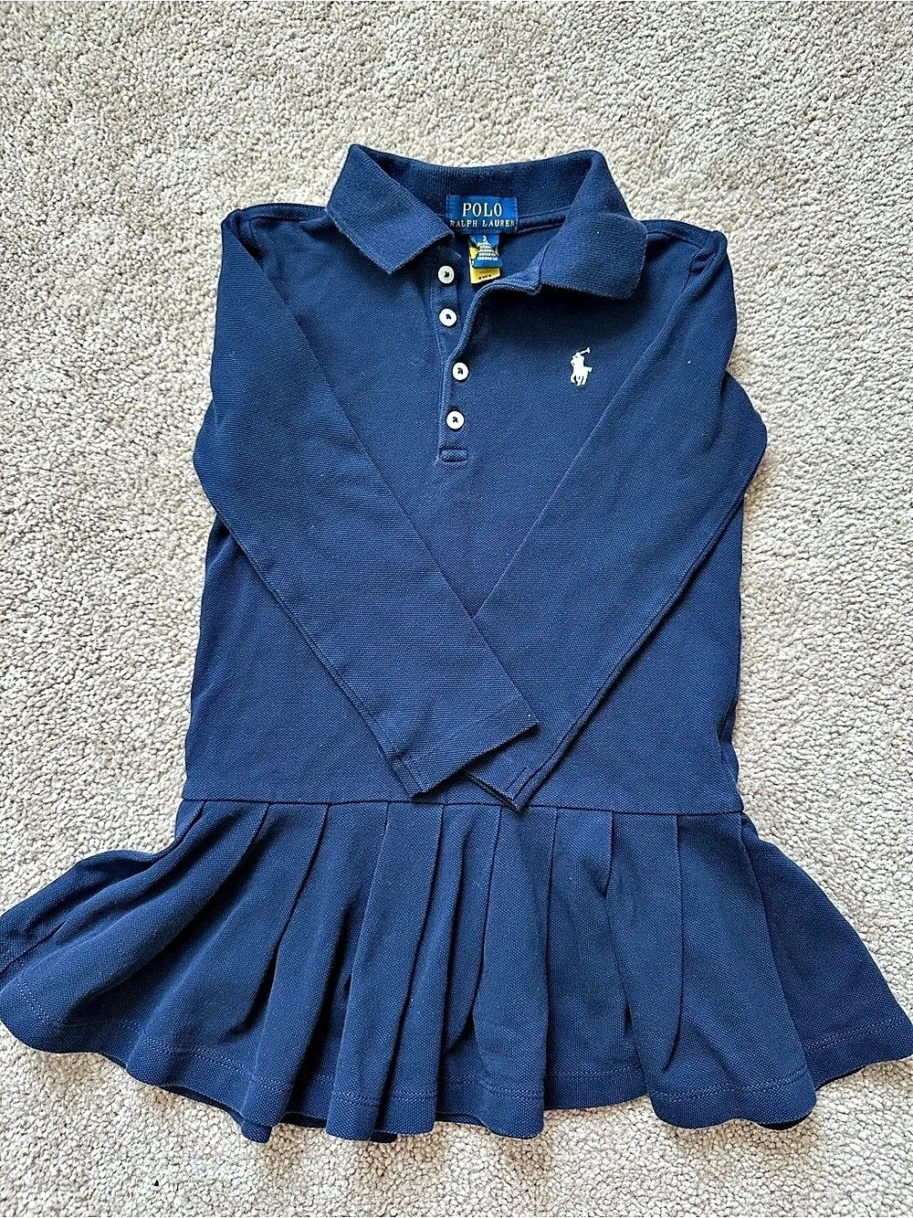 Polo Ralph Lauren Polo Dress Blue Like New